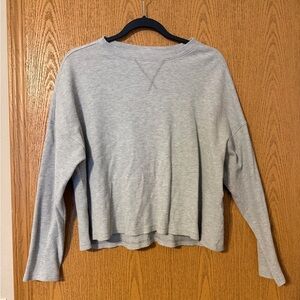 Casual Gray Women's Top